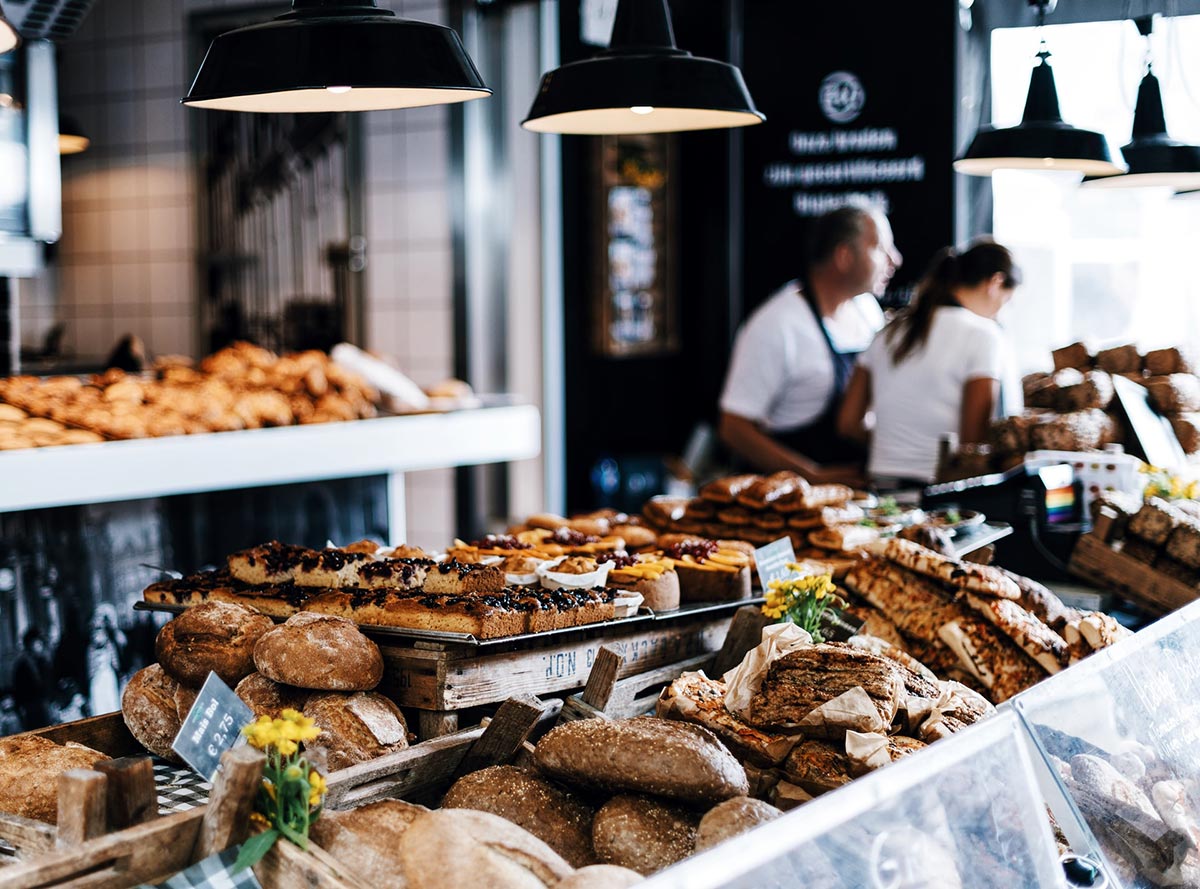 étal d'un coffee shop à Amsterdam