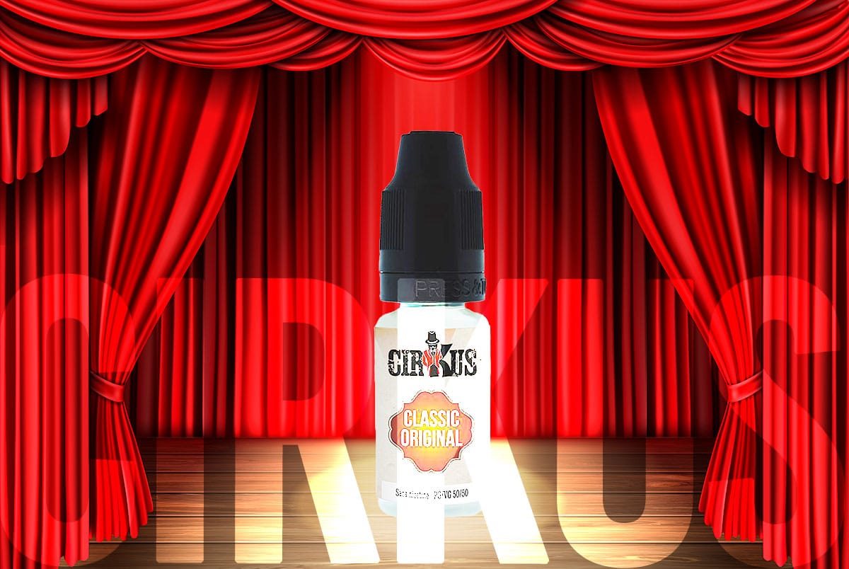 bouteille d'e-liquide cirkus