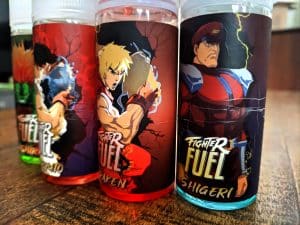 Fighter Fuel Street Fighter E-Liquide Bottle