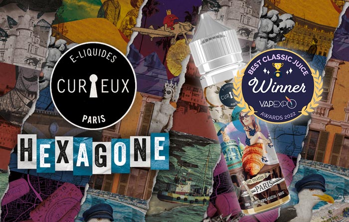 Avis Curieux Hexagone E-liquide